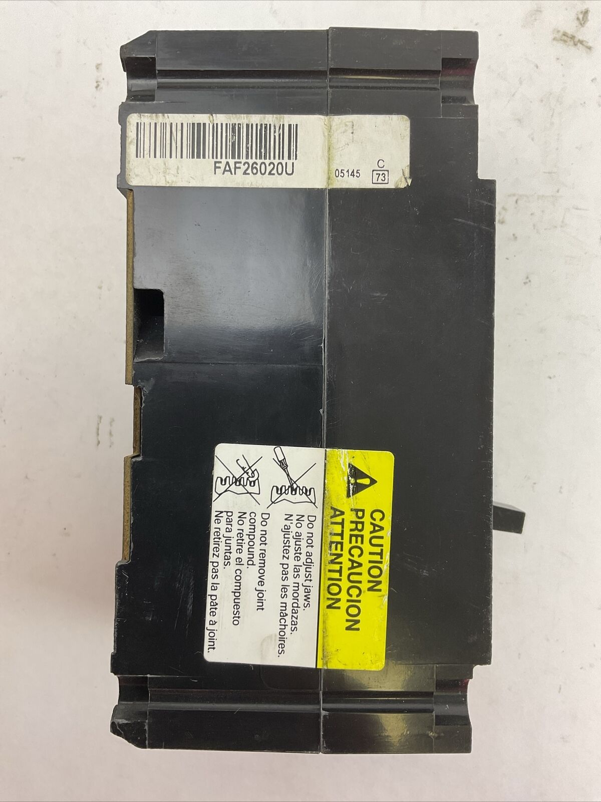 SQUARE D FA22020CA 240VAC 250VDC 20AMP 2POLE CIRCUIT BREAKER