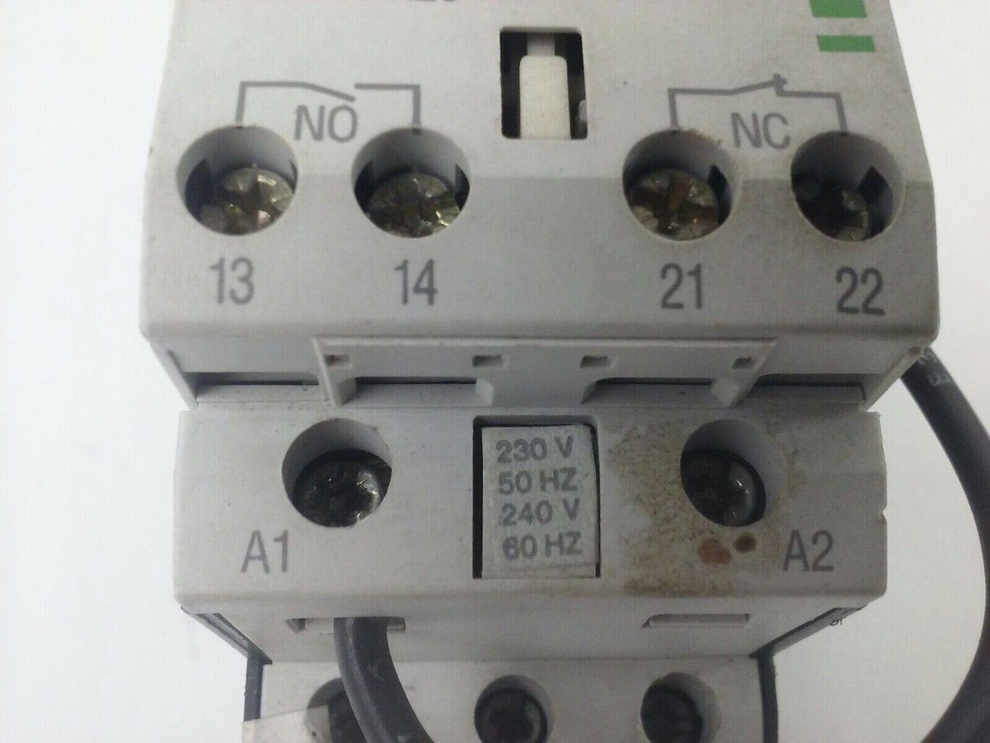 KLOCKNER MOELLER PKZM0-6,3 MOTOR STARTER W/ SE00-11-PKZ0, NHI11-PKZ0, 240V COIL