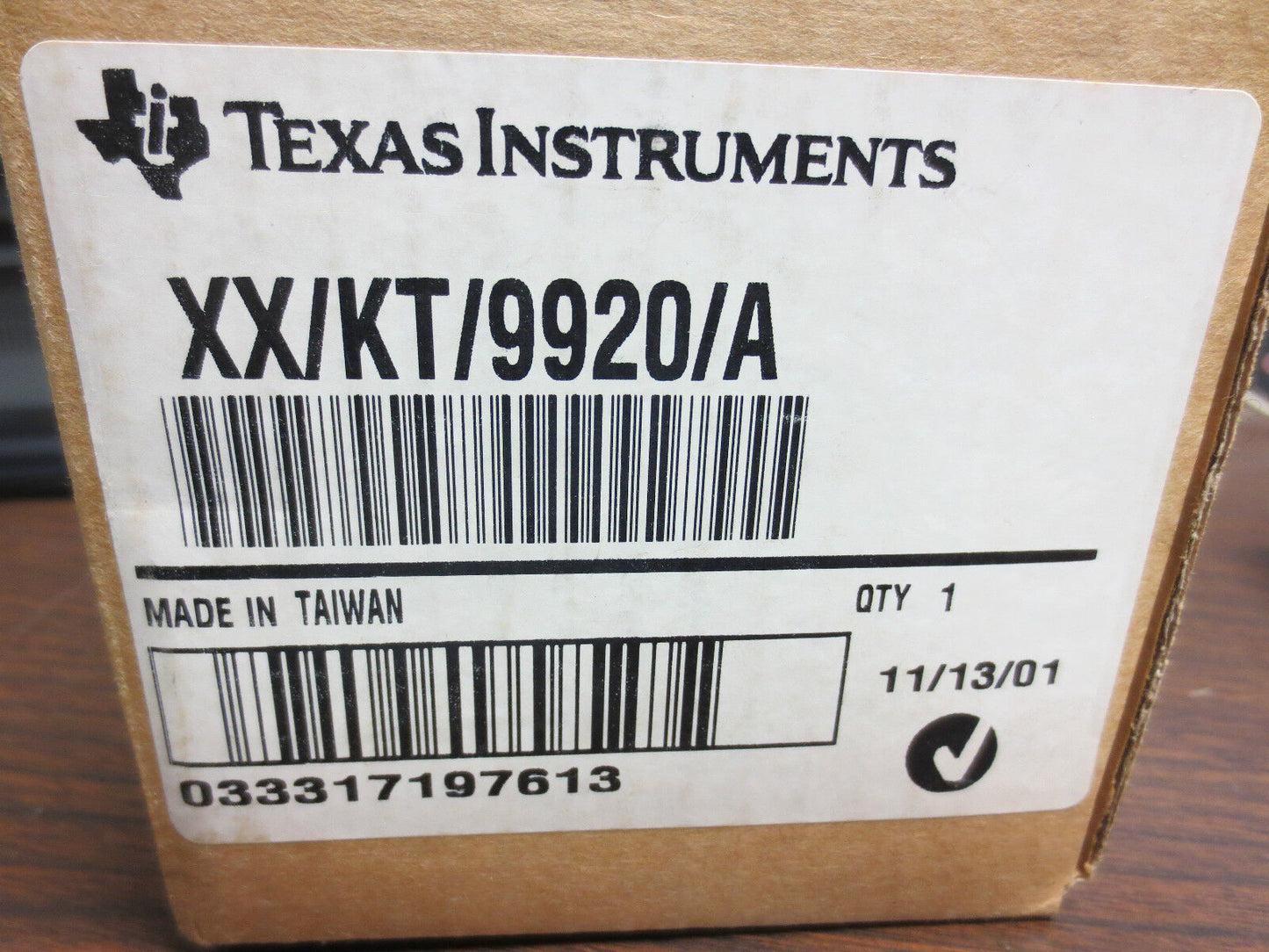 TEXAS INSTRUMENTS XX/KT/9920/A AC ADAPTER for CBL2 & TI PRESENTER - NEW - AC9920