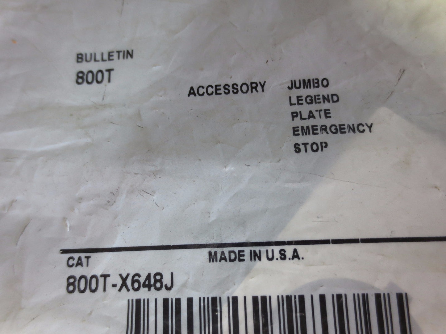ALLEN-BRADLEY LEGEND PLATES "START" "AUTO/MANUAL" "OFF/ON" "REVERSE" NEW SURPLUS