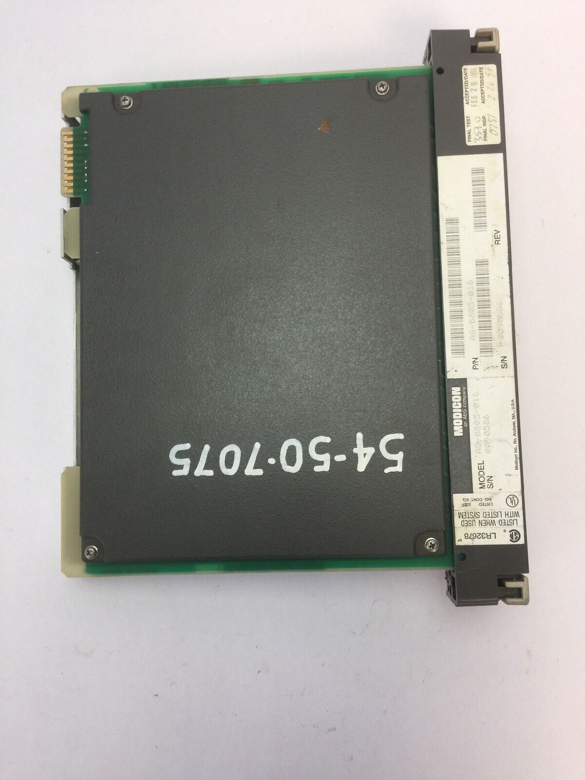 AEG MODION SCHNEIDER AS-B805-016 INPUT MODULE 115VAC