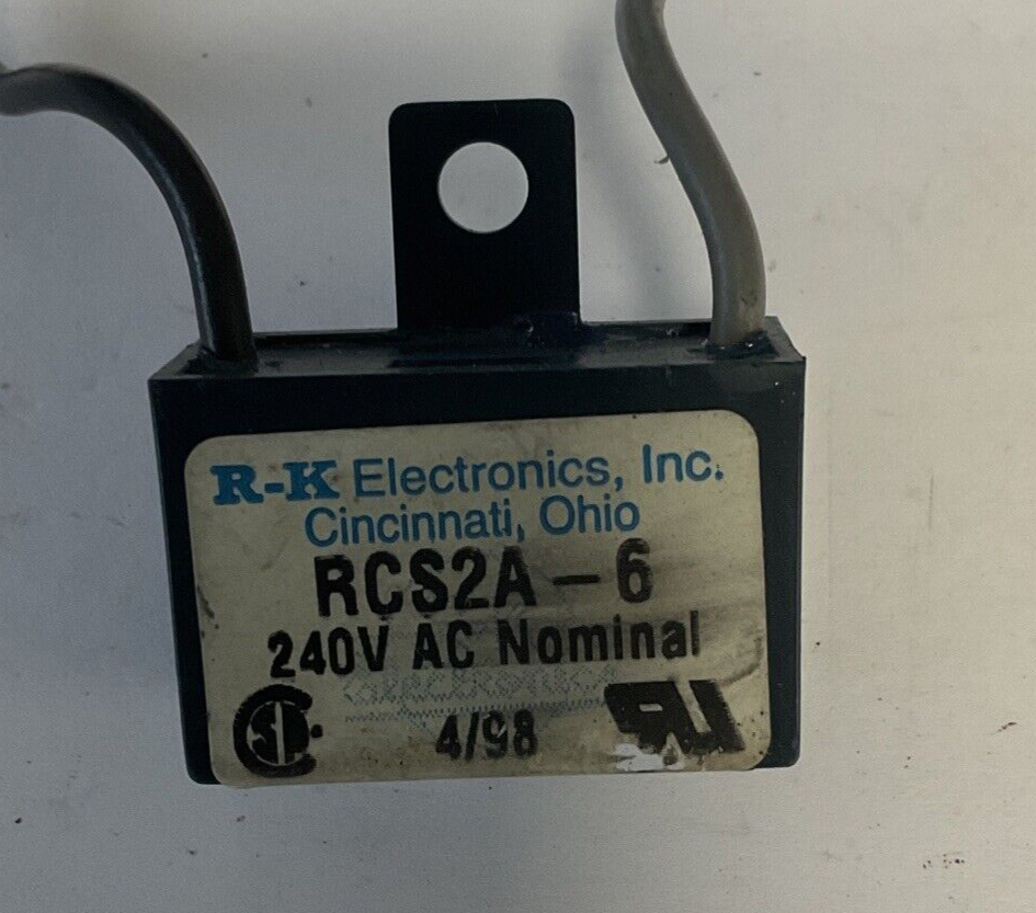 R-K ELECTRONICS RCS2A-6 SURGE SUPPRESSOR