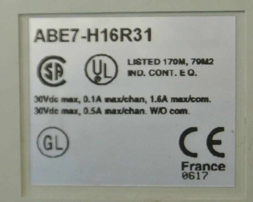 LOT of 5 / TELEMECANIQUE ABE7-H16R31 / TELEFAST 2 INTERFACE MODULES / 16-CHANNEL