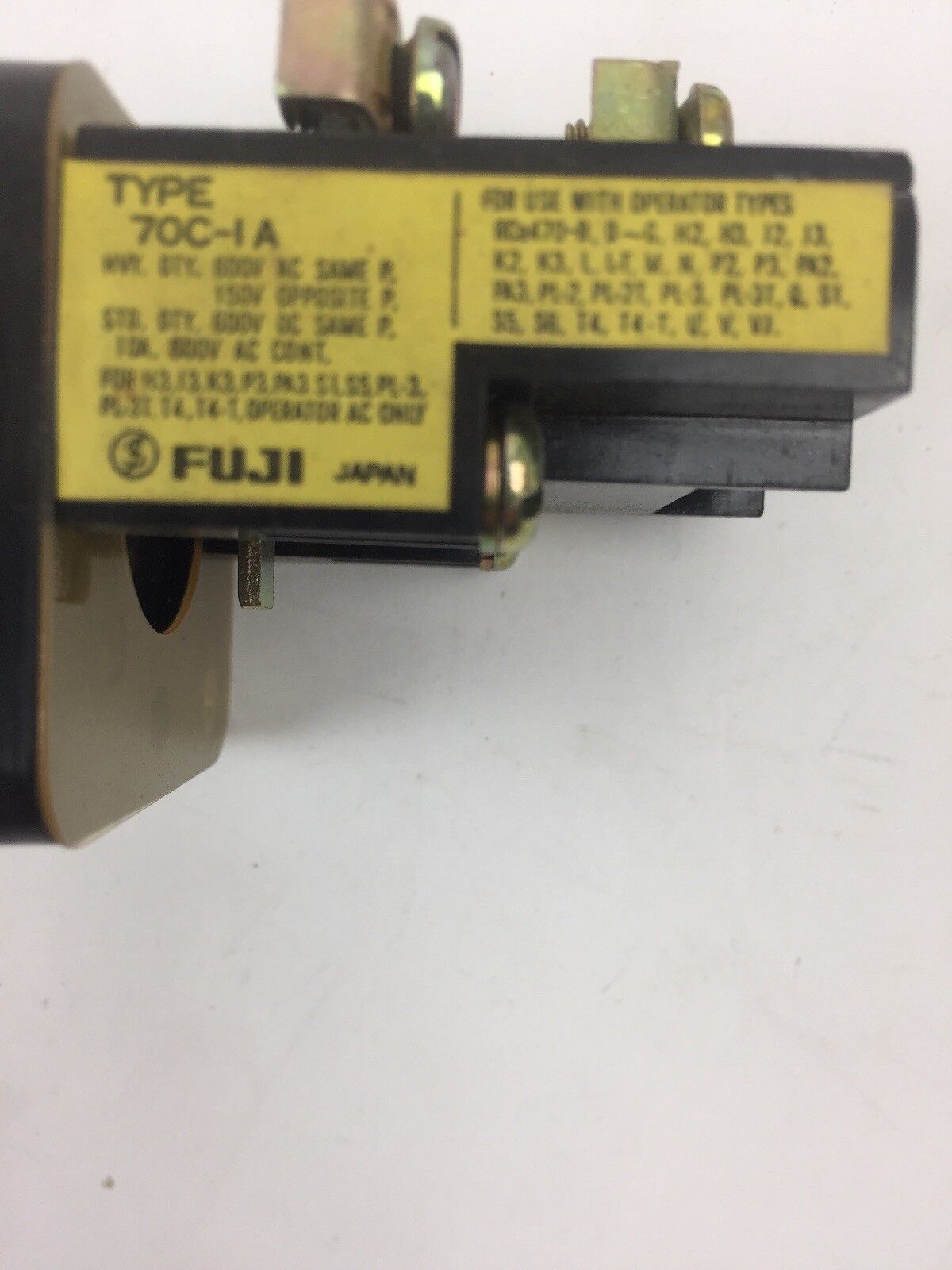 FUJI ELECTRIC RCa470 TYPE 70C-1A 600V 10A