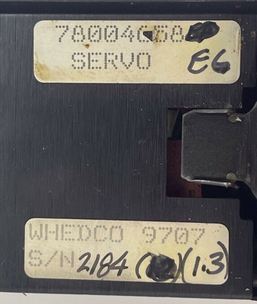 GE FANUC WHEDCO 78004658 SERVO CONTROL MODULE 9707
