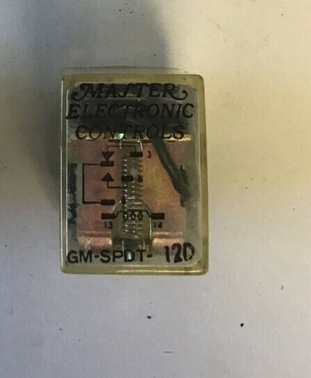MASTER ELECTRONICS GM-SPDT-12D RELAY ***LOTOF2***