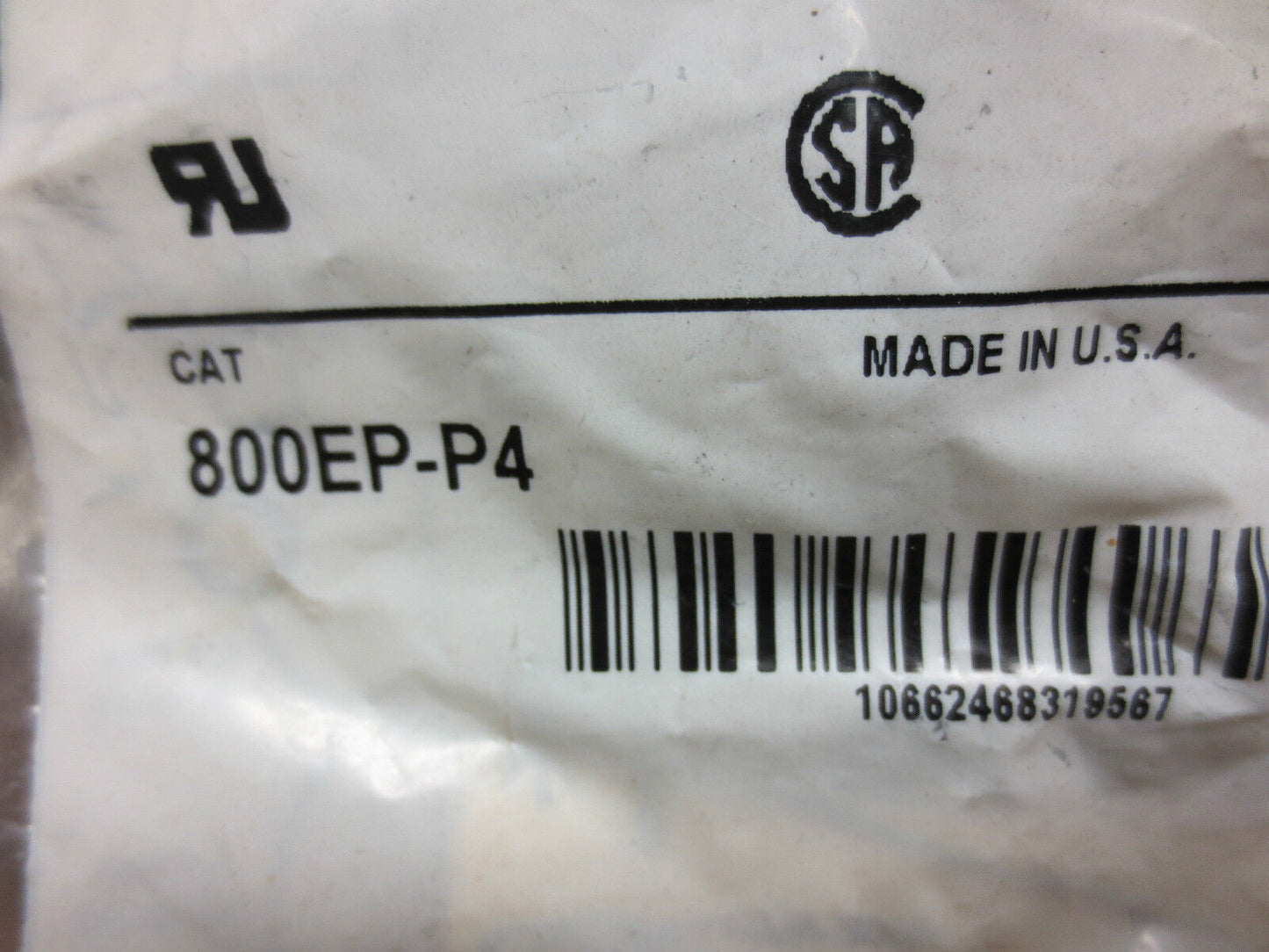 ALLEN-BRADLEY 800EP-P4 - PILOT LIGHT - RED - NEW SURPLUS
