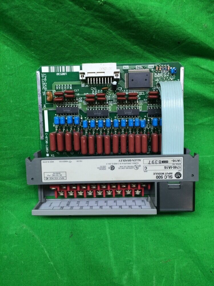 *LOT OF 3* ALLEN BRADLEY SLC 500 INPUT MODULE 1746-IA16 SER. C