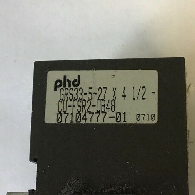 PHD GRS33-5-27 X 4 1/2 PNEUMATIC GRIPPER CU-FSR2-UB48