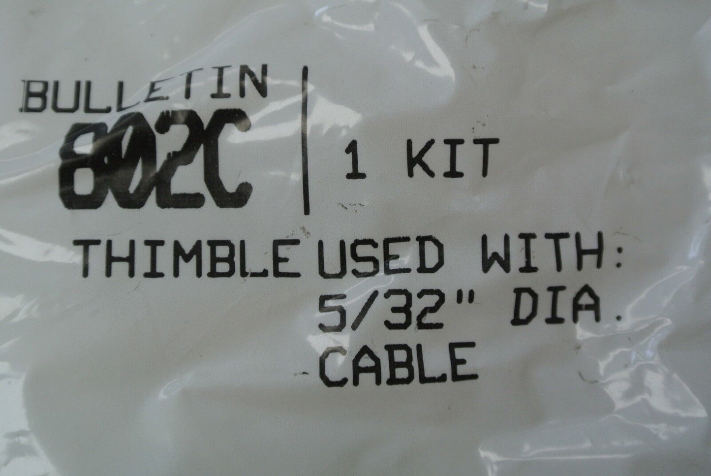 ALLEN-BRADLEY 802C-TUB / THIMBLE for CABLE-PULL SAFETY SWITCH / NEW SURPLUS EACH