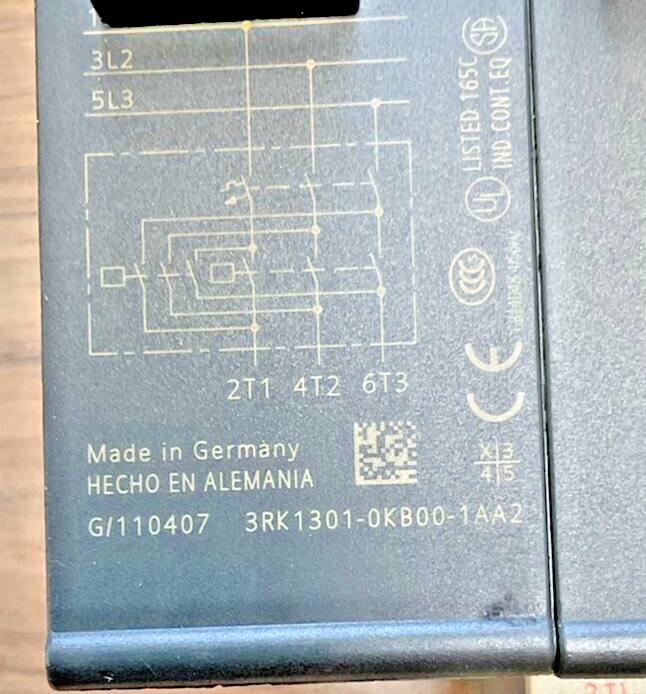 SIEMENS 3RK1301-0KB00-1AA2 MODULE 3RH1911-1AA01 3RK1903-2AA00 RS1-X