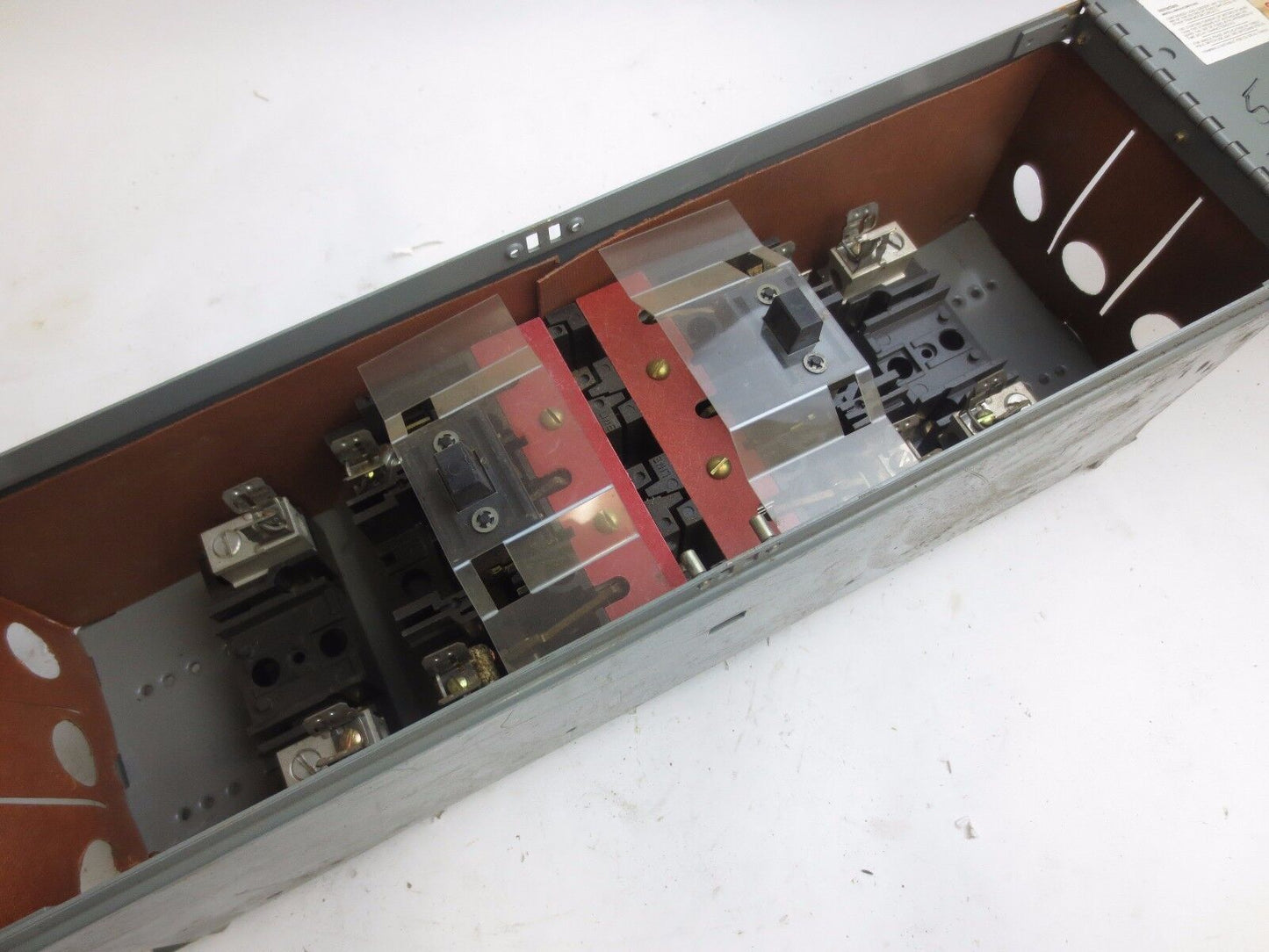 WESTINGHOUSE FDPT2611R TWIN PANEL SWITCH / BUS PLUG - 600V, 30A, 2-POLE