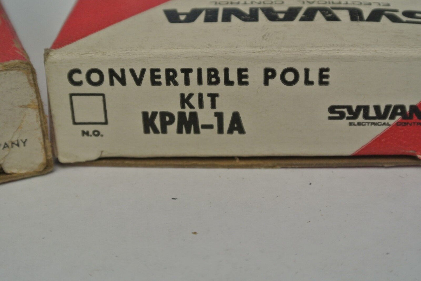 JOSLYN CLARK / SYLVANIA - KPM-1A AUXILIARY CONTACT 10A, 600VAC 1N.O. NEW SURPLUS