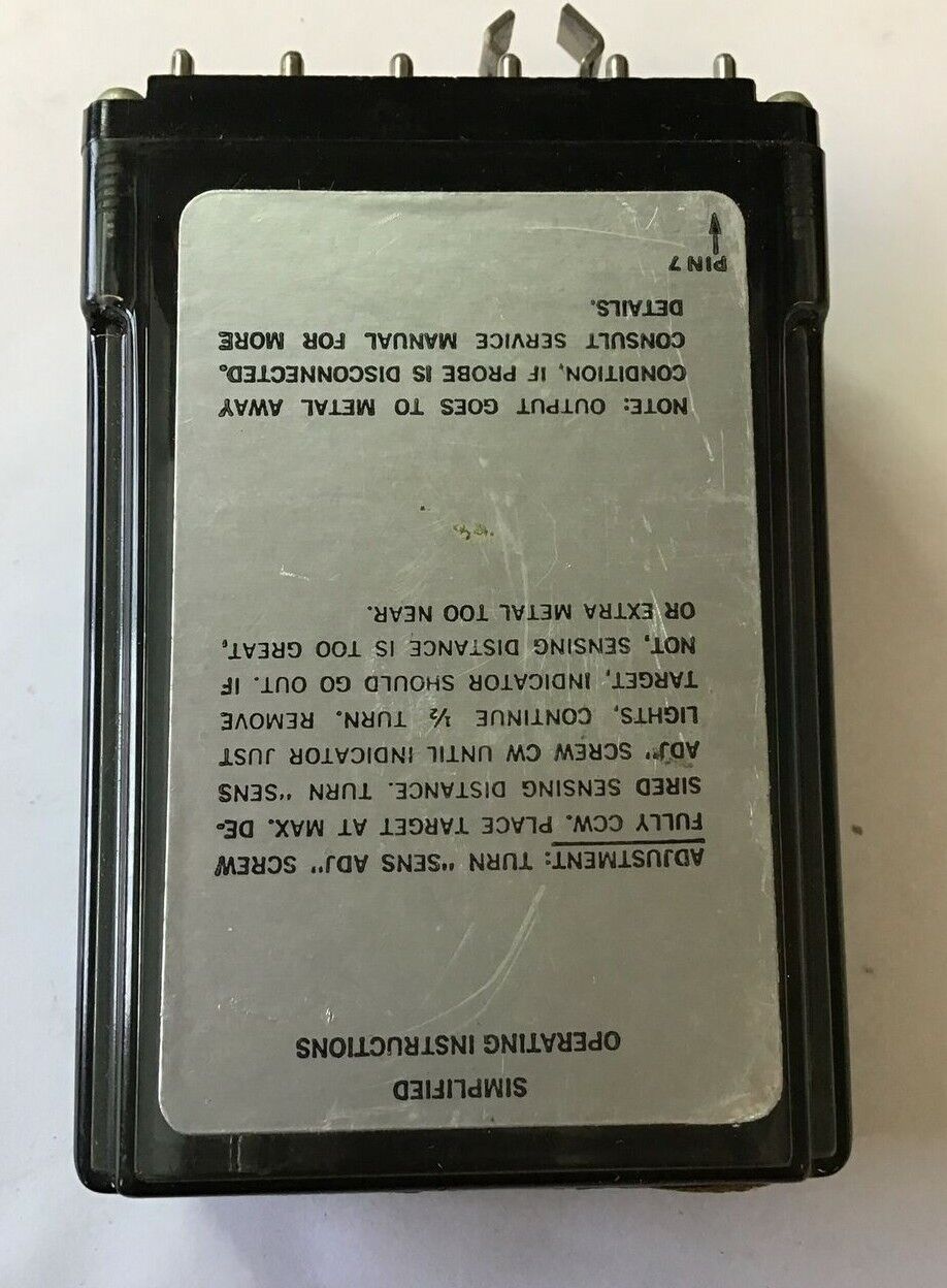 ELECTRO CORP. 55125A MINI PORX II RELAY OUTPUT 115VAC 50/60HZ 5W 24VDC