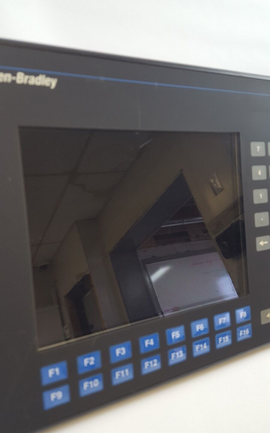 ALLEN BRADLEY PANELVIEW 1000 TOUCH SCREEN 2711-K10C20 SERIES F FRN 4.46