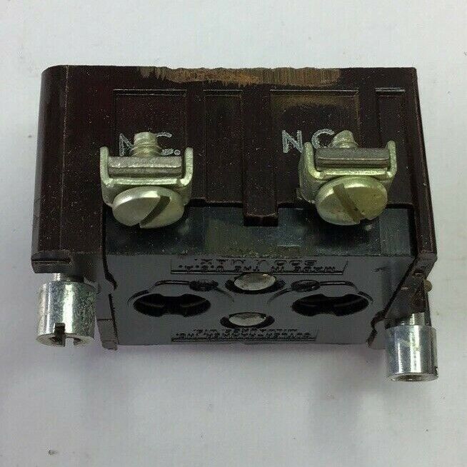 CUTLER HAMMER 10250T3 CONTACT BLOCK 600V ***LOTOF2***