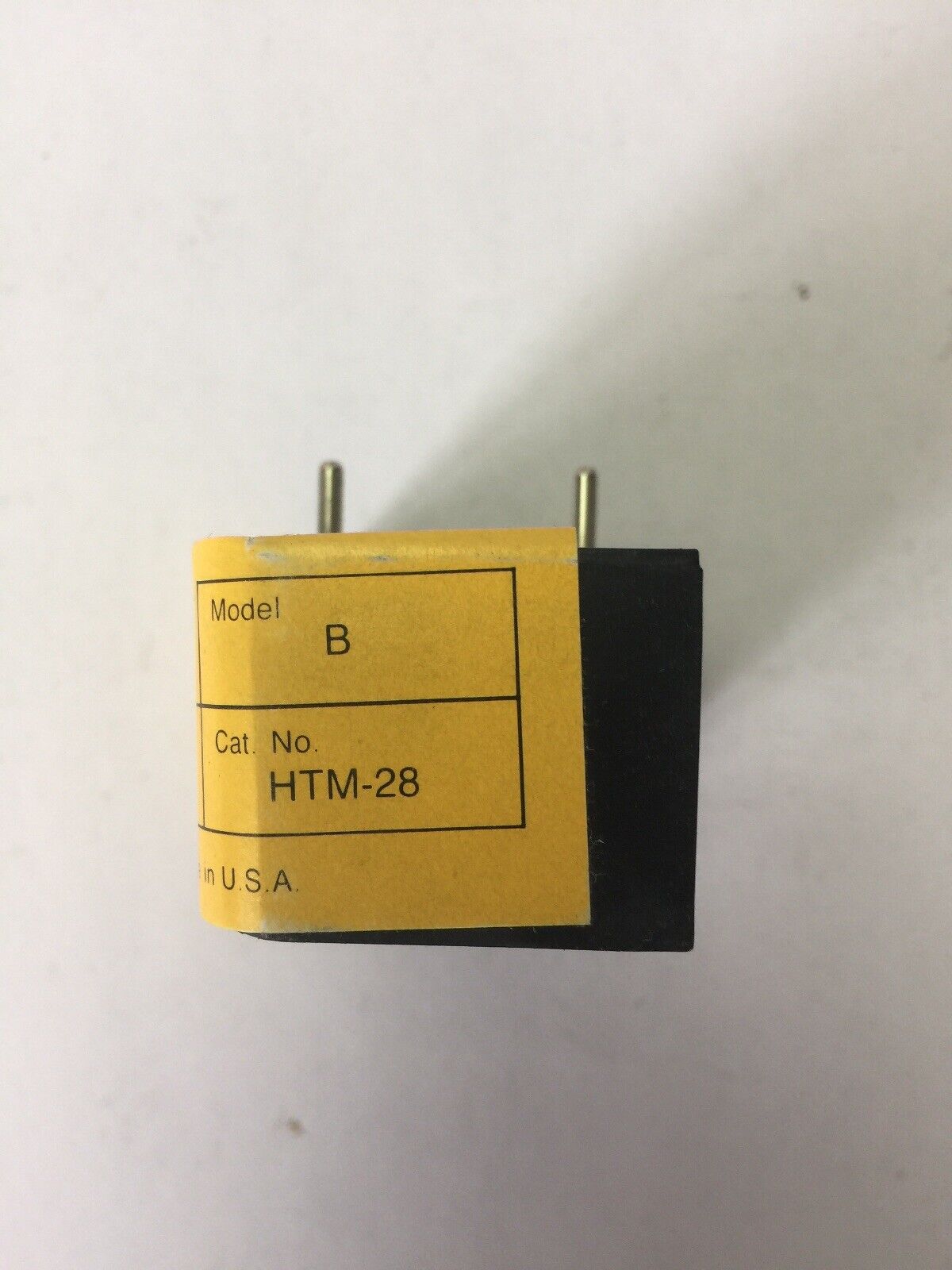 WESTINGHOUSE HTM-28 MOR RELAY CURRENT RATING MODULE MODEL B HEATER MODULE