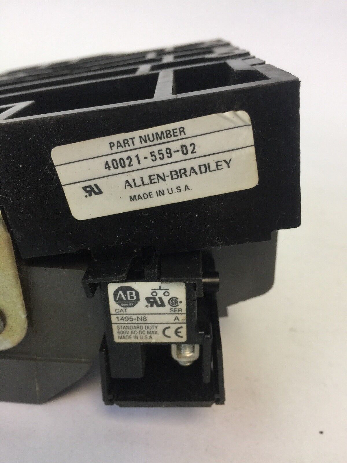 ALLEN BRADLEY 40021-559-02 DISCONNECT SWITCH