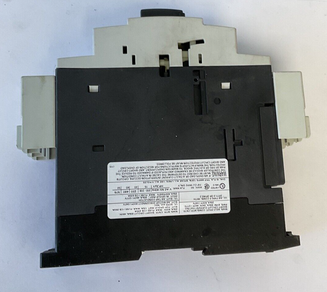 SIEMENS 3RV1031-4HA10 MOTOR STARTER 50/60HZ 600V 40-50A 65KA