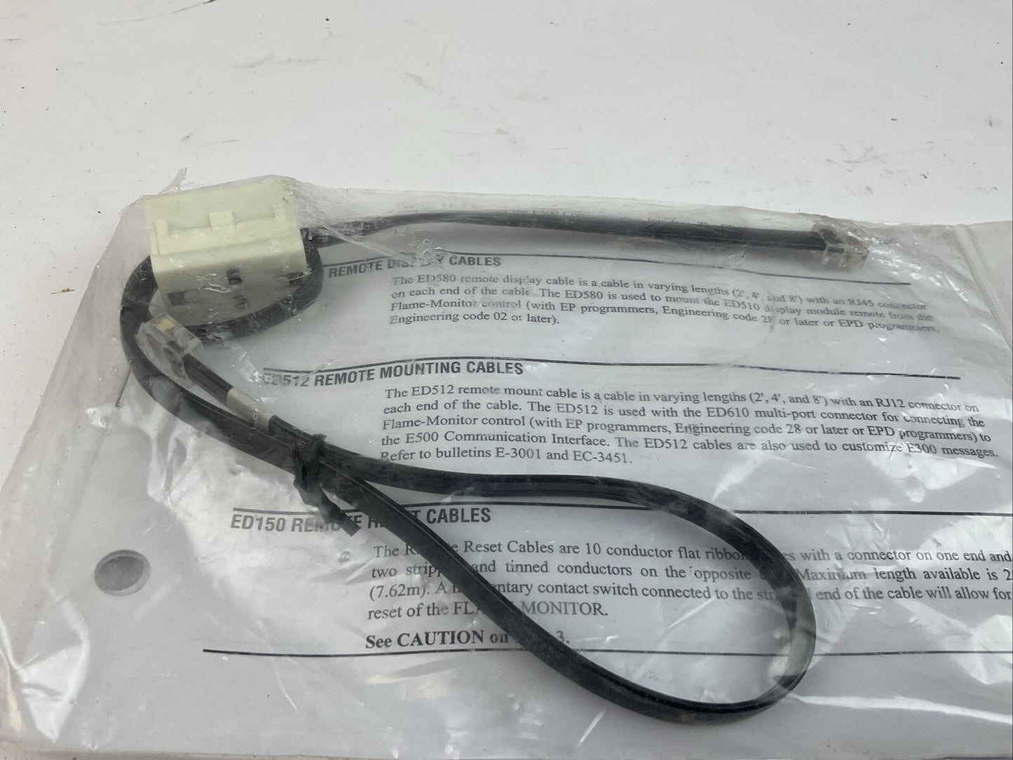 FIREYE ED580-2 REMOTE DISPLAY CABLE
