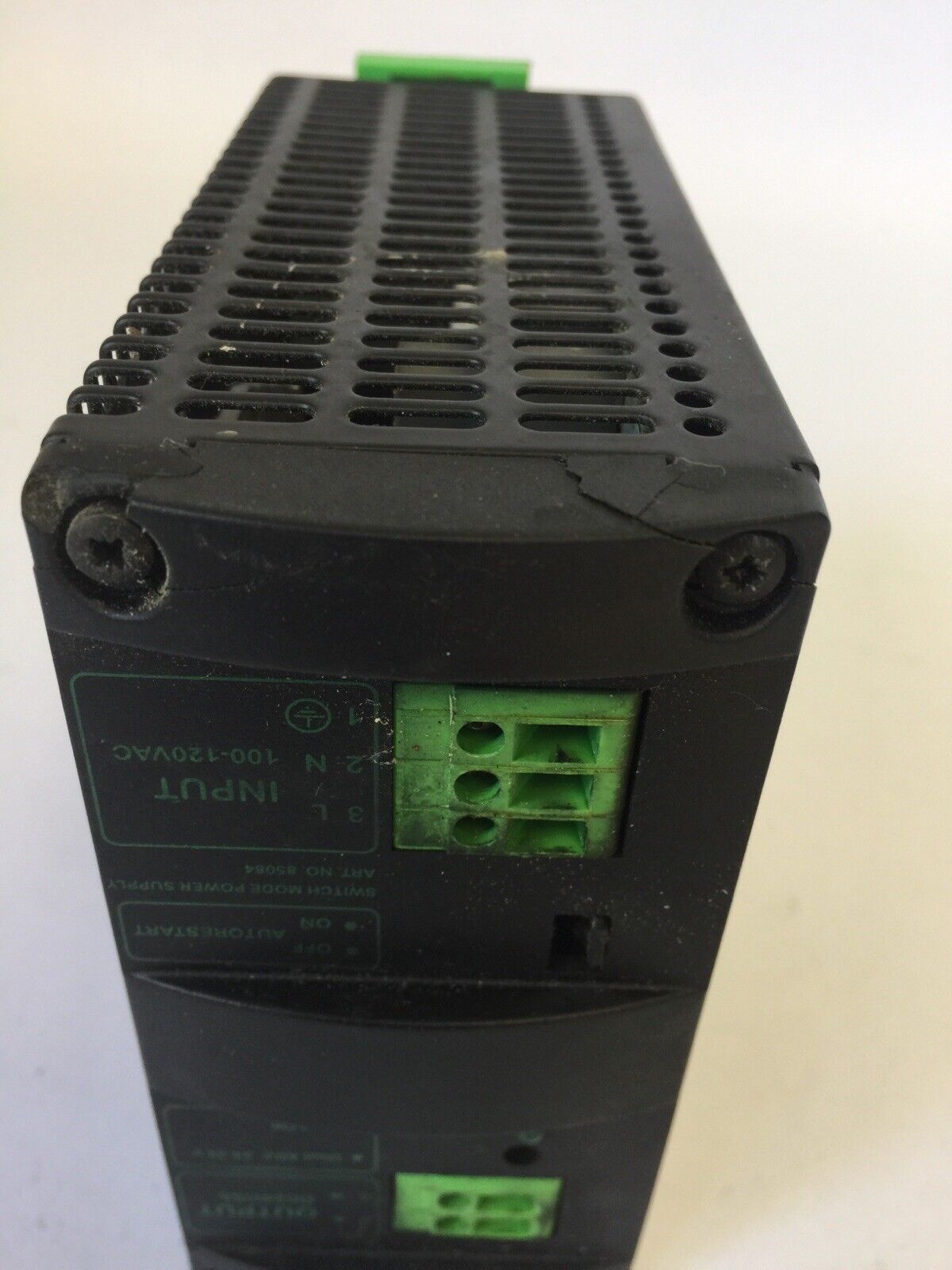MURR ELEKTRONIK MCS5-115/24 SWITCH MODE POWER SUPPLY SINGLE PHASE OUTPUT 24VDC