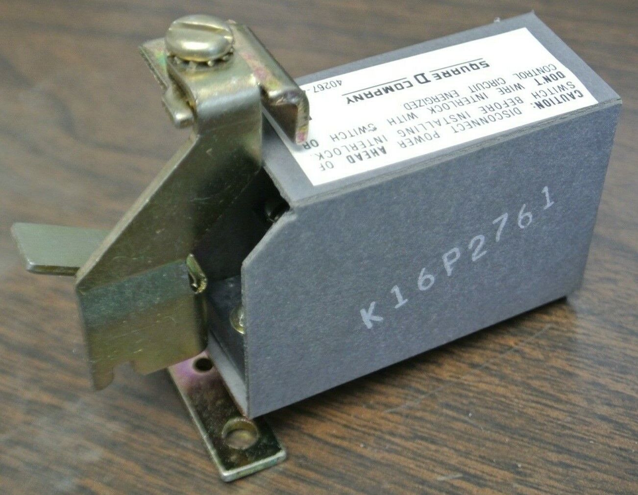SQUARE D 9999 R44 ELECTRICAL INTERLOCK / TWO POLE / 9422 60A / NEW SURPLUS