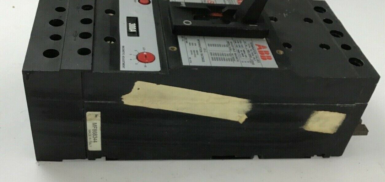 ABB UXAB 718530 R 999 300AMP CIRCUIT BREAKER TYPE JS 500VDC/480VAC