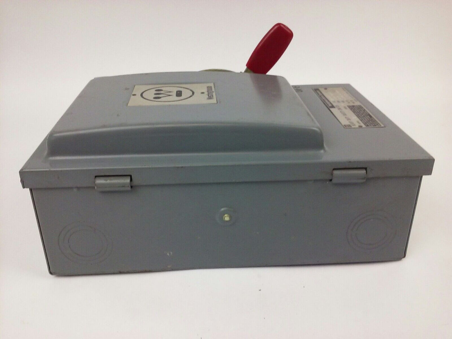 WESTINGHOUSE HU361, H.D. SAFETY SWITCH, 30A, 600V, 3P NON FUSIBLE, INDOOR, NEW