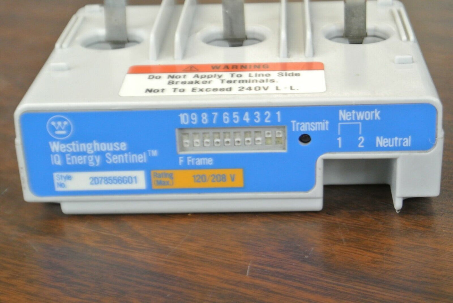 WESTINGHOUSE 2D78556G01 IQ ENERGY SENTINEL / CIRCUIT BREAKER ACCESSORY 120/208V
