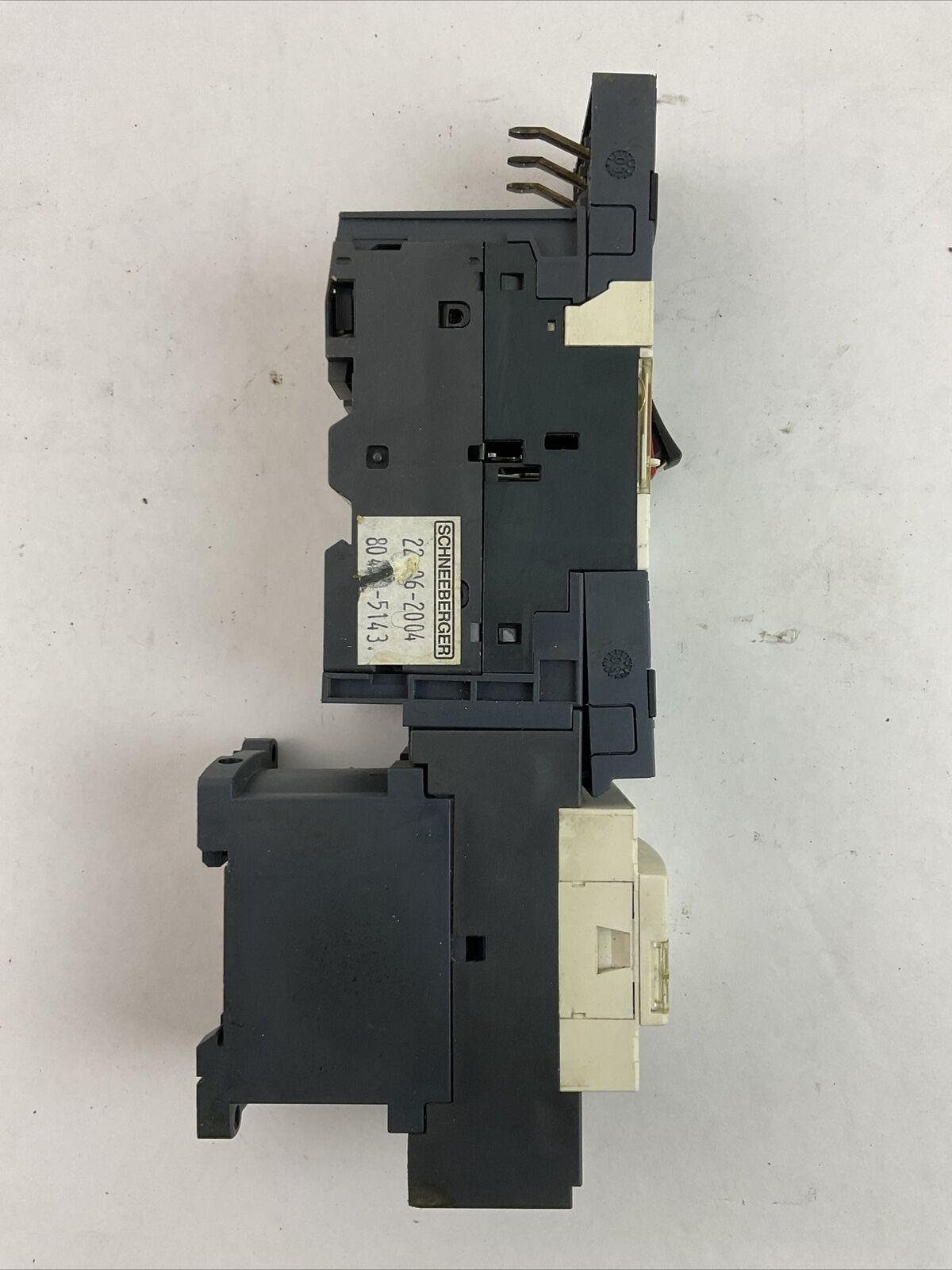 SCHNEIDER GV2ME143/6-10A CIRCUIT BREAKER LC1D123BL CONTACTOR COIL 24VDC LAD341