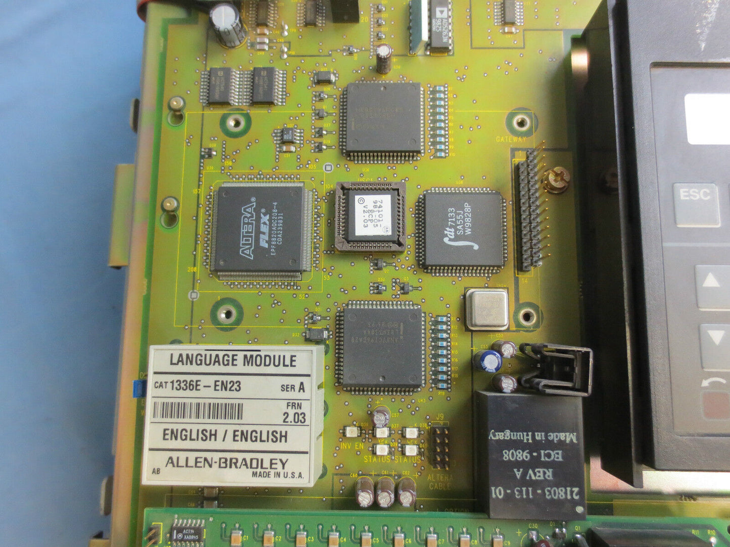ALLEN-BRADLEY 1336E-B015-AN-EN-HA2 IMPACT FORCE 15HP AC DRIVE - for PARTS