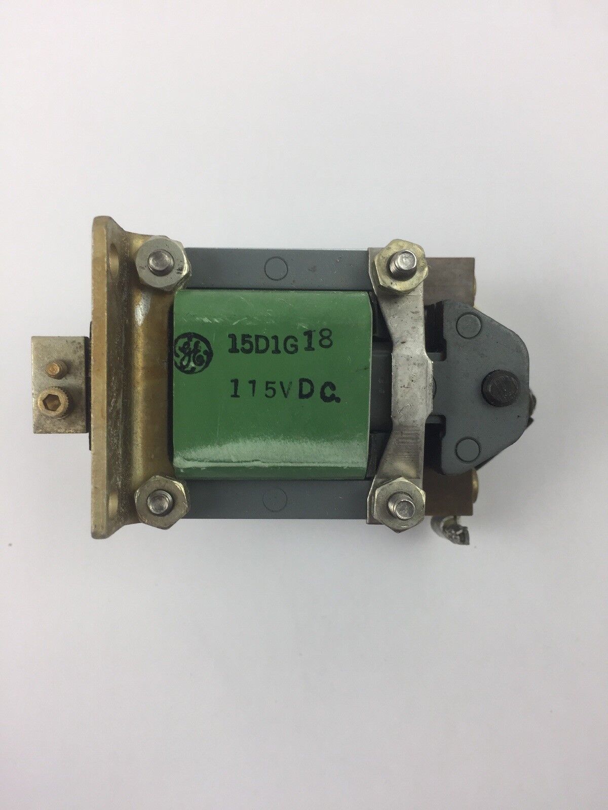 GE CR9500A203A2A SOLENOID 115 VDC PUSH FORM END MGT