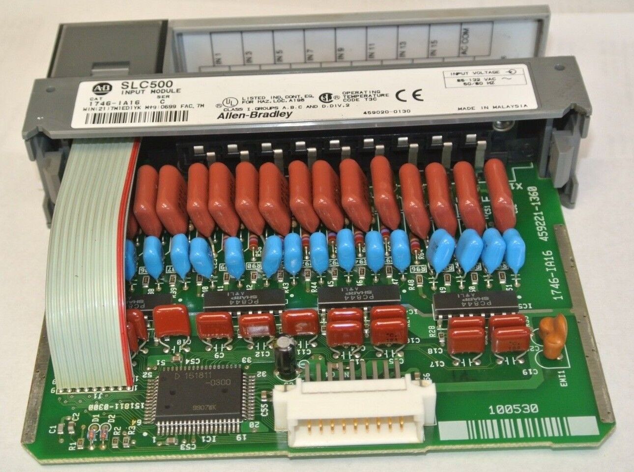 ALLEN-BRADLEY 1746-IA16 Ser. C - INPUT MODULE for SLC500 - 85-132VAC
