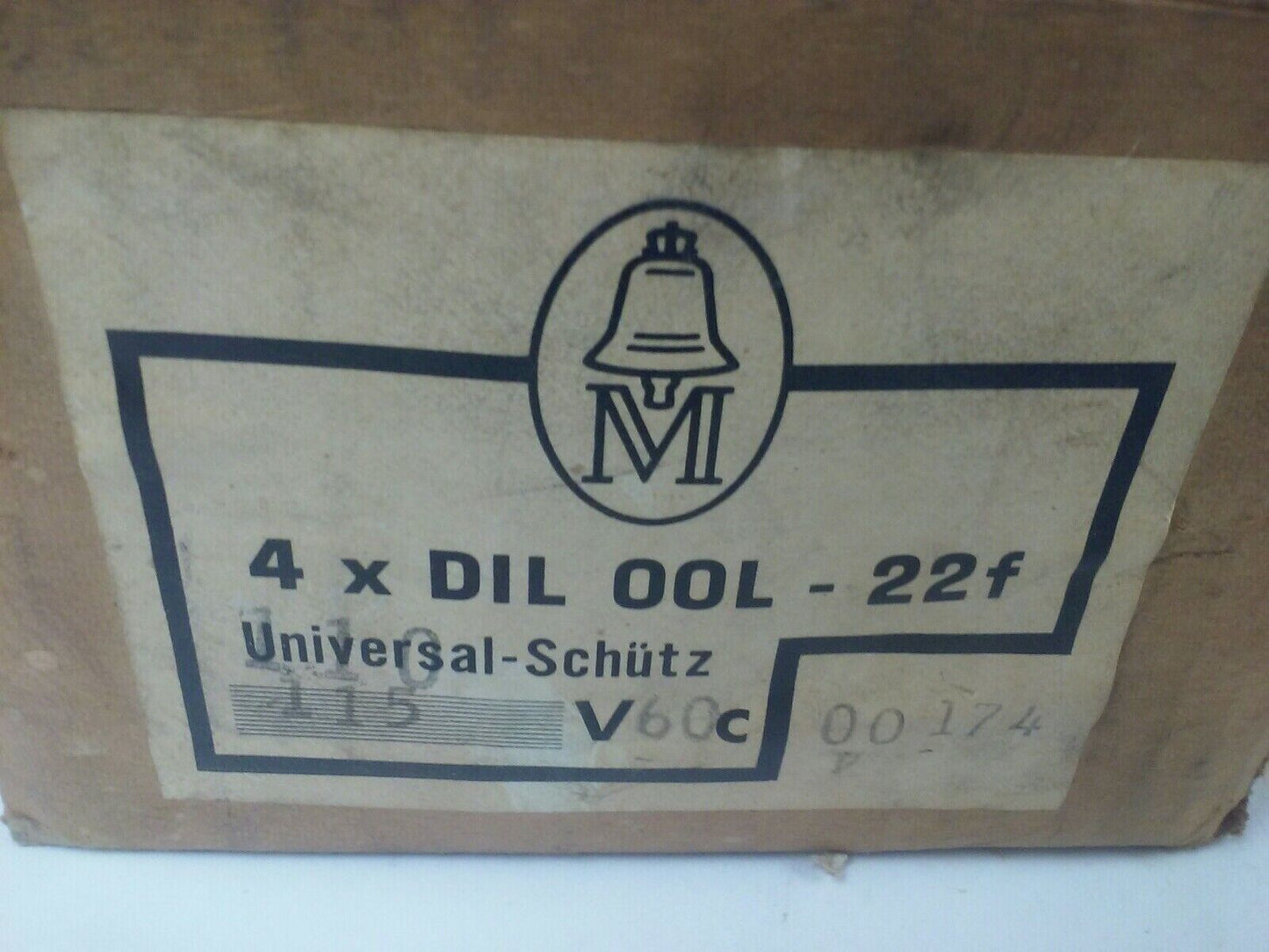KLOCKNER MOELLER DIL00L-22-F CONTACTOR 3P 3PH, 277/300VAC, 20A, 3/4HP, 115V COIL