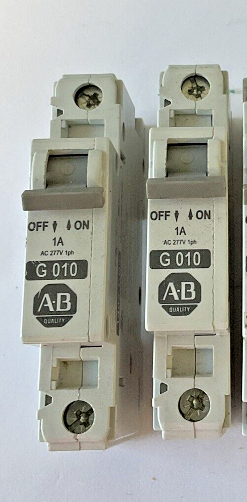 ALLEN BRADLEY 1492-CB1 G010(2X)G020(3X)G050(2X)H060(1X)G200(1X) CIRCUIT BREAKER