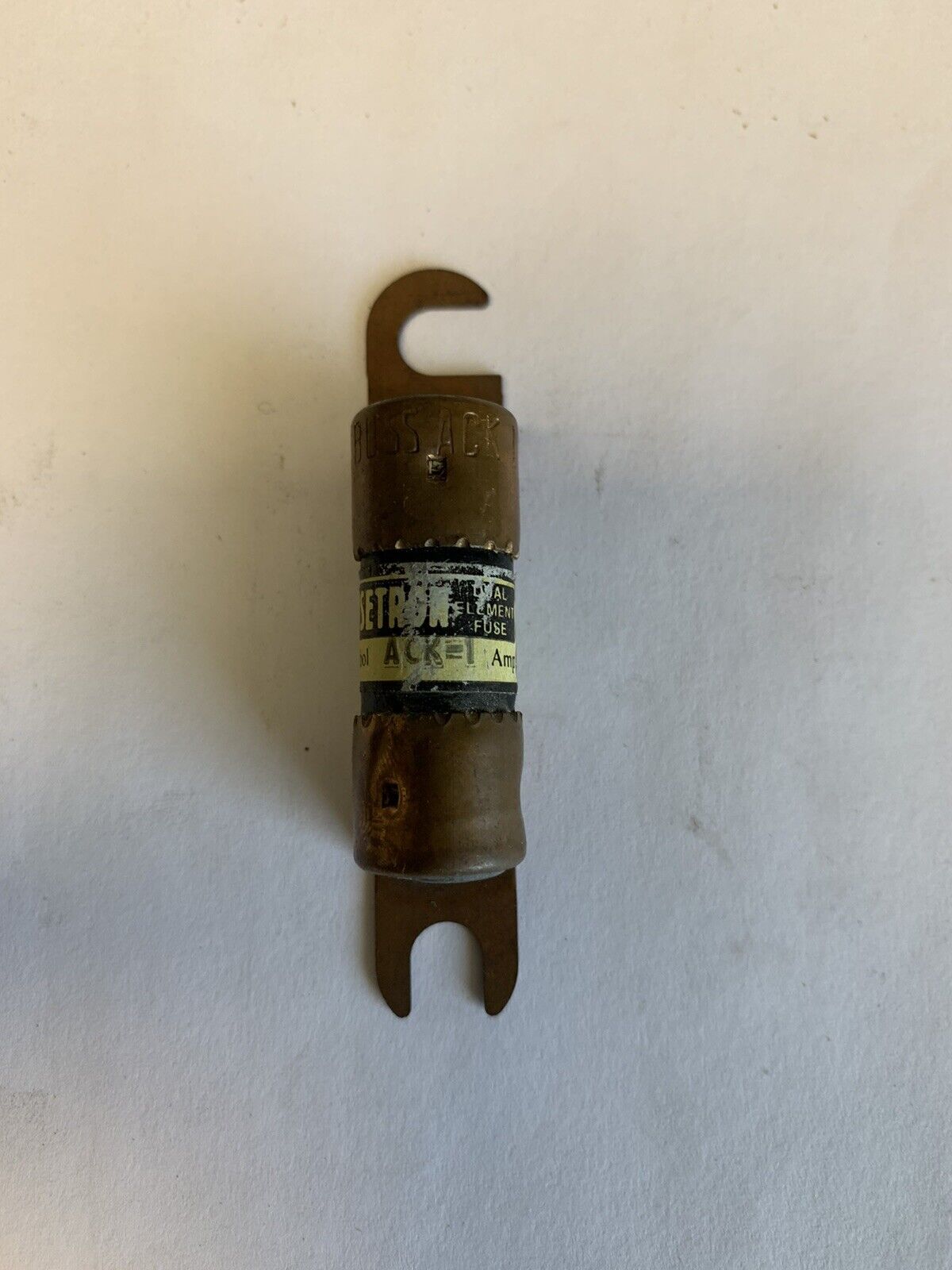 Bussmann Fusetron ACK1 1A Fuse "Lot of 6"