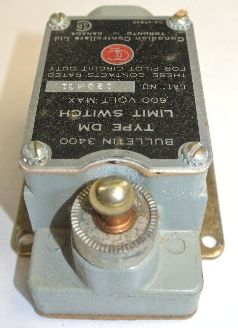 CLARK / AO SMITH 12DM31 LIMIT SWITCH - DUST- & OIL-TIGHT 600VAC - NEW SURPLUS