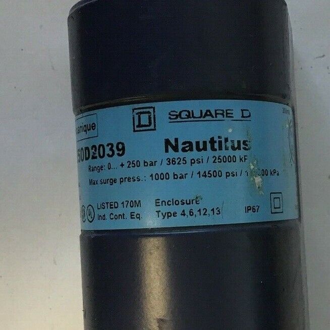 TELEMECANIQUE XML-F250D2039 PRESSURE SWITCH NAUTILUS 24VDC