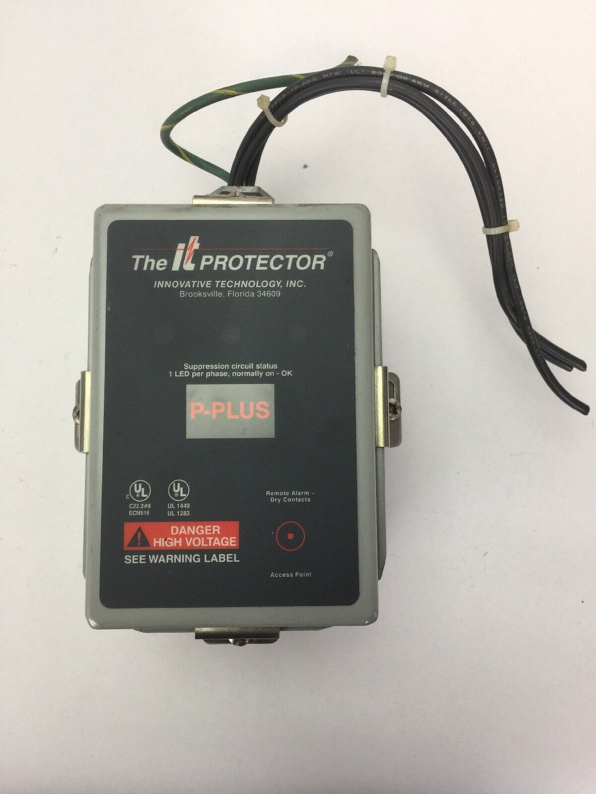 INNOVATIVE TECHNOLOGY P-480NN+C TRANSIENT VOLTAGE SURGE SUPRESSOR 480V 50/60