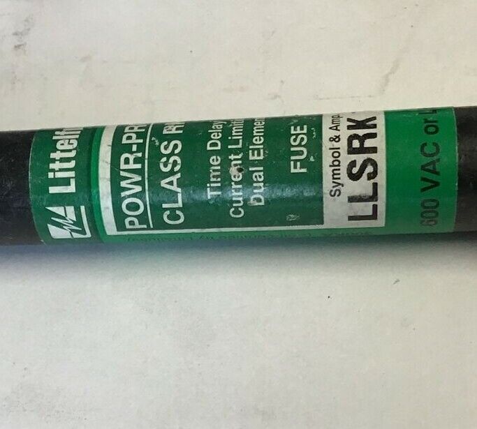 LITTELFUSE LLSRK 12 TIME DELAY FUSE CLASS RK1 12A ***LOTOF3***