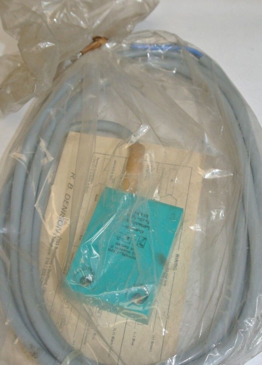 R.B. DENISON / PEPPERL + FUCHS NJ4-F-W-S / NJ 4-F-W-S PROX. SWITCH - NEW SURPLUS