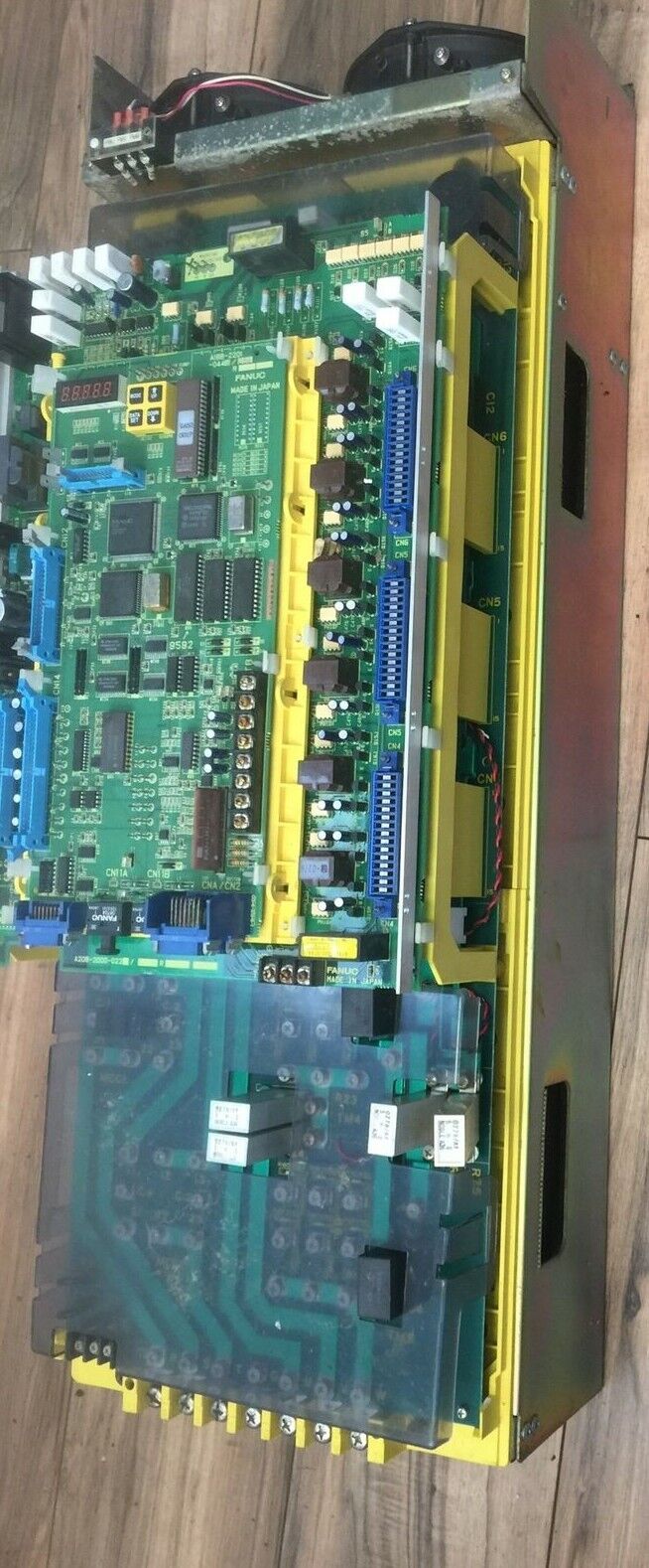 FANUC A06B-6064-C322 SPINDLE SERVO DRIVE A20B-2000-022 A16B-2201-0440/05B A20B-