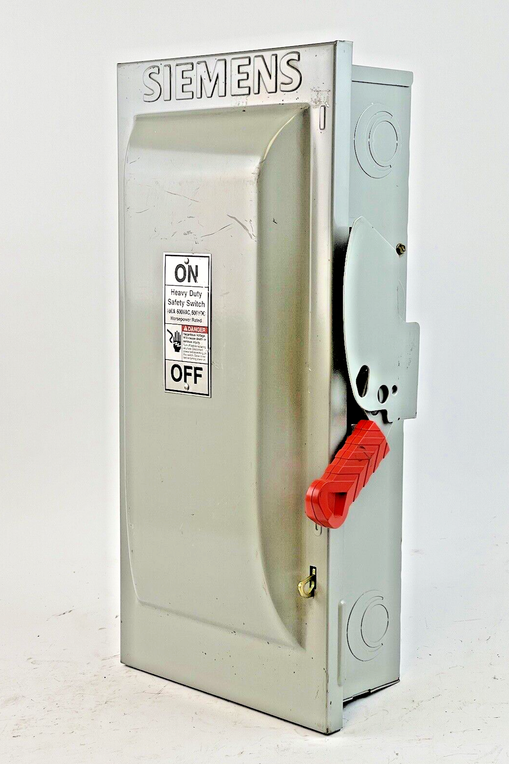 SIEMENS - HNF363 - ENCLOSED SWITCH - 3 POLE, 100A, 600 VAC, 600 VDC