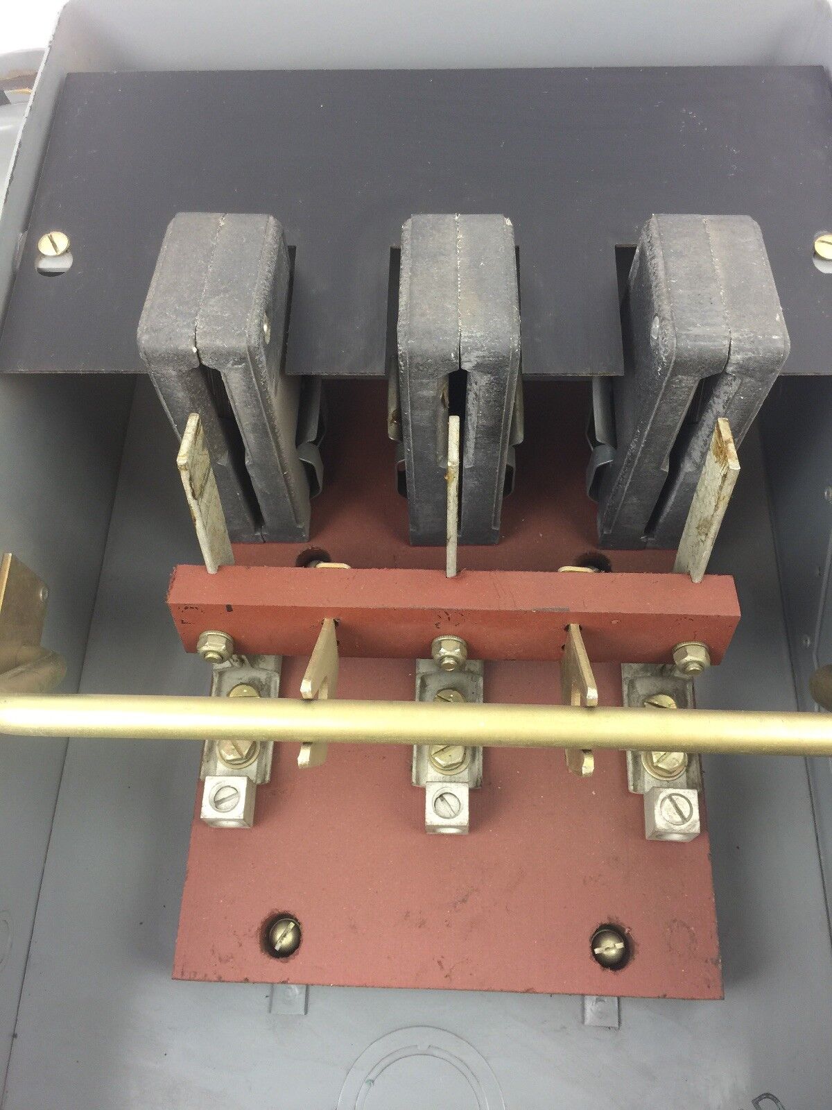 WESTINGHOUSE AHU363 HEAVY DUTY SAFETY SWITCH 600 VAC 100 AMP NEMA 1A