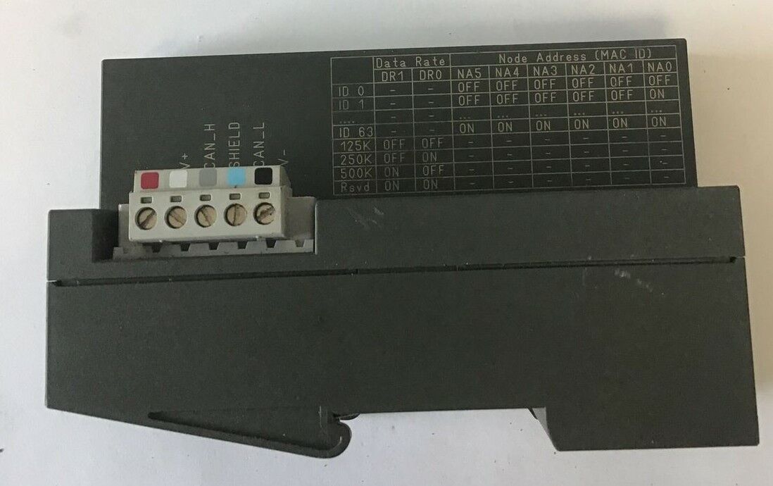 SIEMENS 5136-DNS-200S DEVICENET SST 24VDC MODULE REL 2.001