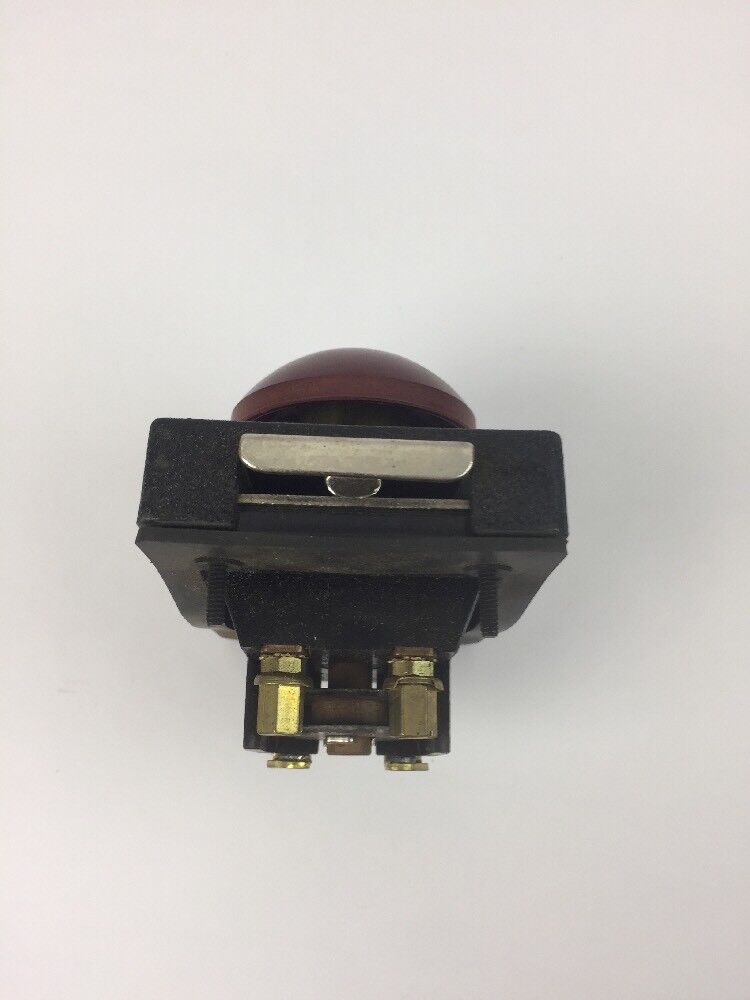 REES 1981 STOP CONTROL UNIT MUSHROOM PUSH BUTTON