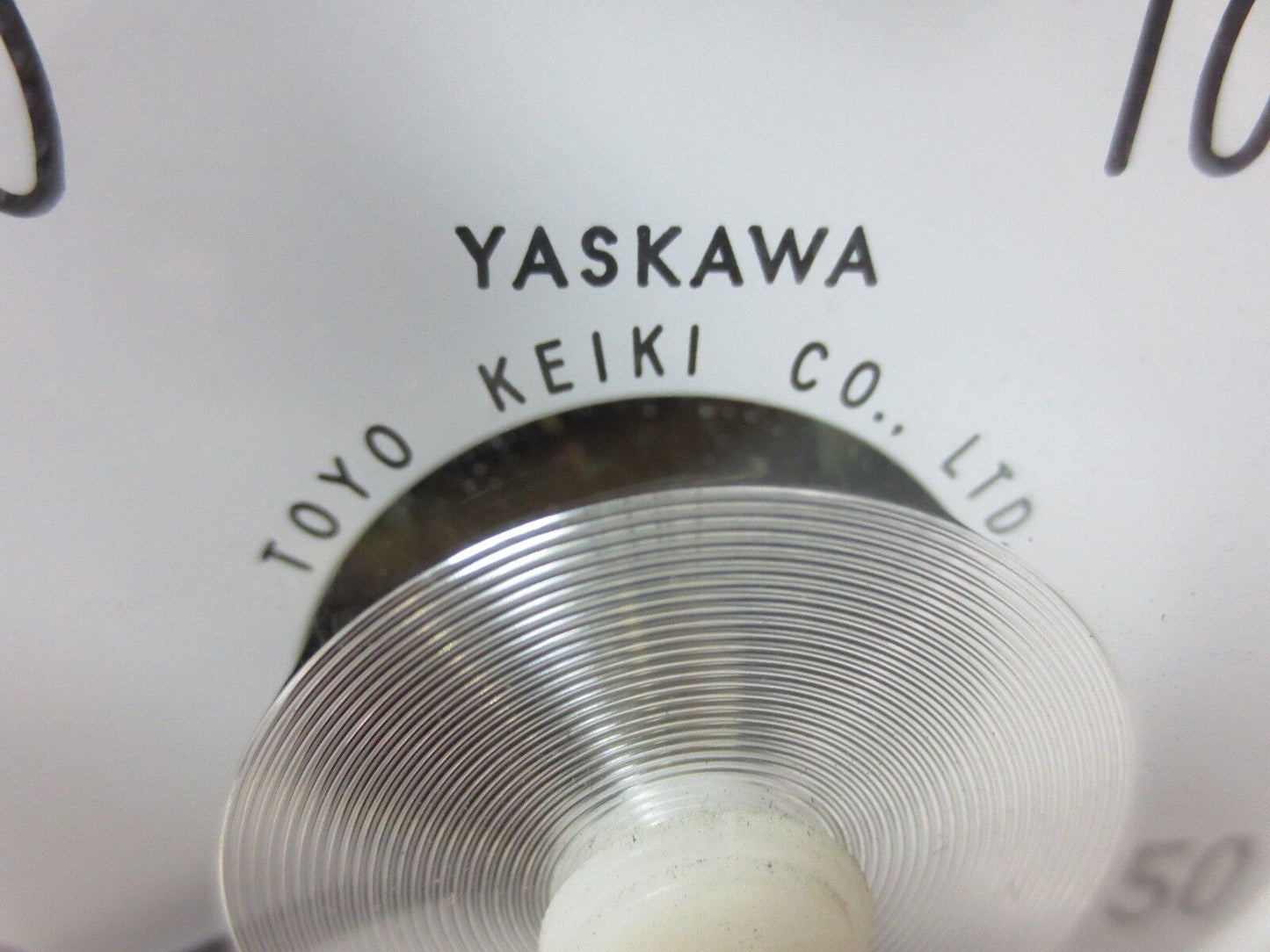 TOYO KEIKI / YASKAWA TYPE AVF-11, NO. CDJ12163 PANEL METER 0-150 - 150A / 5A