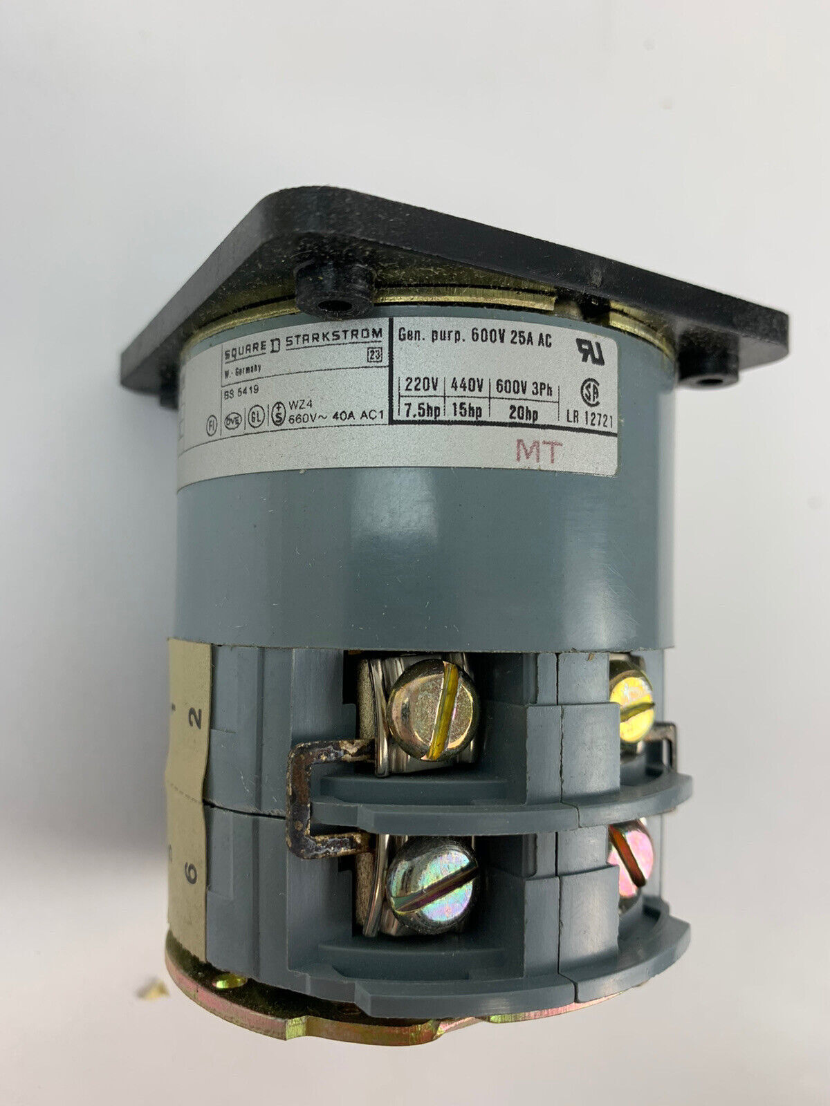 Square D 9003 K4D1047M Meter-Selector Switch
