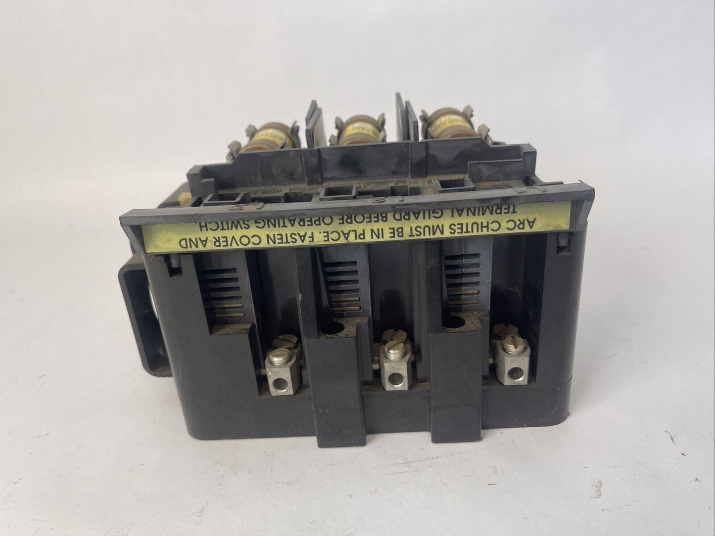 ALLEN BRADLEY 1494V-DS60 DISCONNECT SWITCH 60A 600VAC 250VDC 50HP LPJ-40SP FUSES