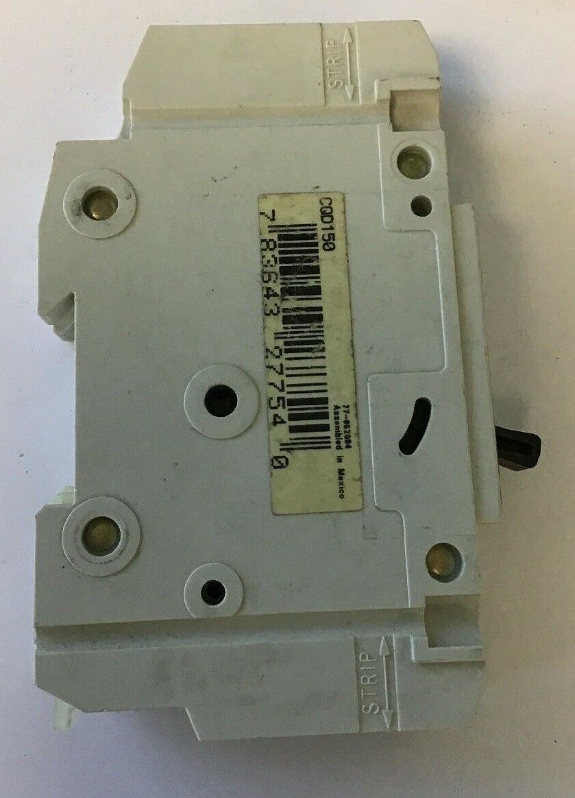 SIEMENS CQD150 CIRCUIT BREAKER 50A 277VAC 125VDC 1POLE***LOTOF2***